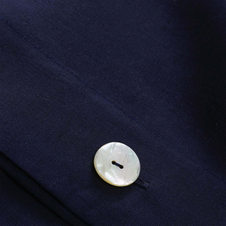 Bellvis Bed Linen dark blue, 100% linen | High quality homewares