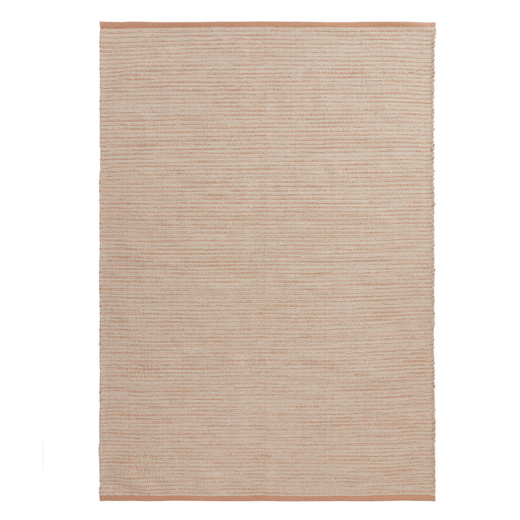 Pale terracotta & Natural white Rug Duburi | Home & Living inspiration | URBANARA
