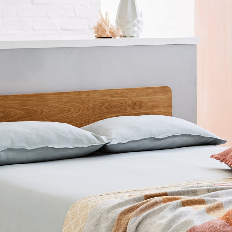 Bellvis Bed Linen in green grey | Home & Living inspiration | URBANARA