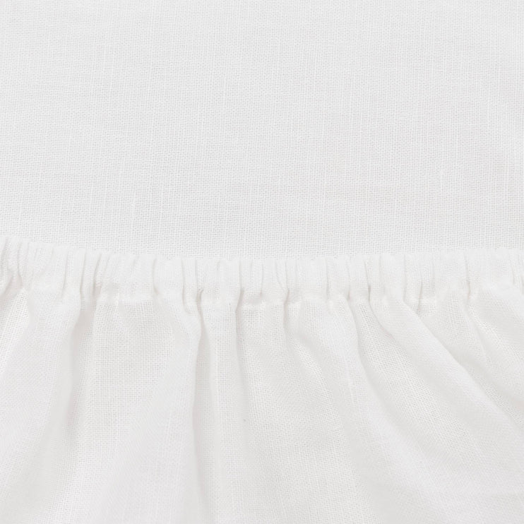 Tolosa Fitted Sheet in white | Home & Living inspiration | URBANARA