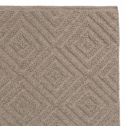 Barod Rug stone grey, 100% wool