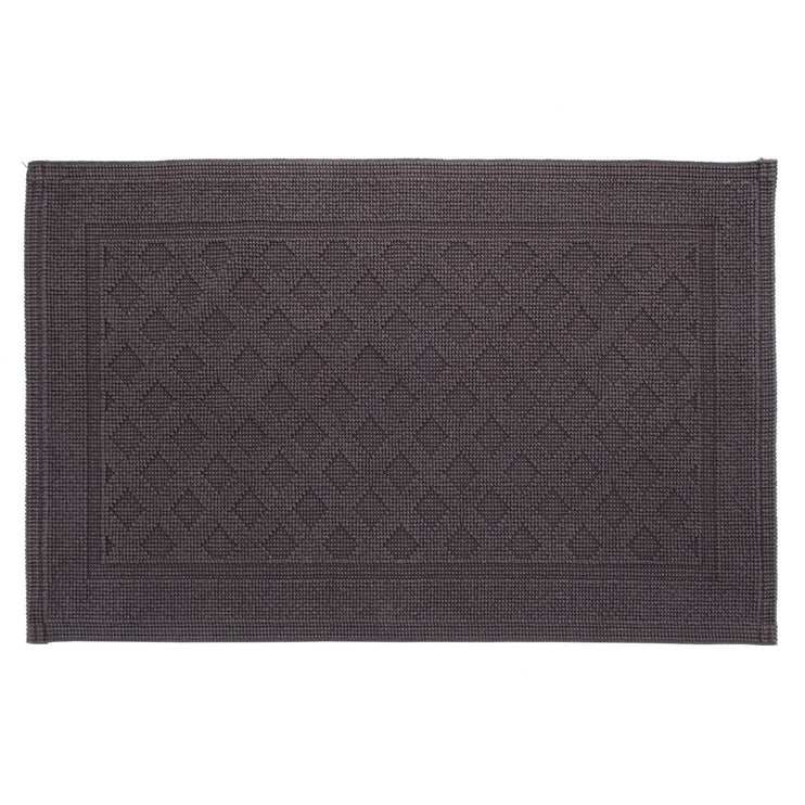 Osuna Bath Mat charcoal, 100% cotton