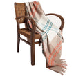 Cordoba blanket, cream & light brown, 50% alpaca wool & 50% merino wool | URBANARA alpaca blankets