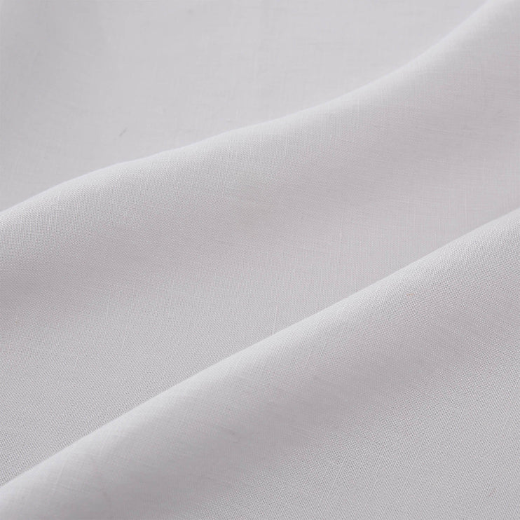 Toulon fitted sheet, light grey, 100% linen | URBANARA fitted sheets