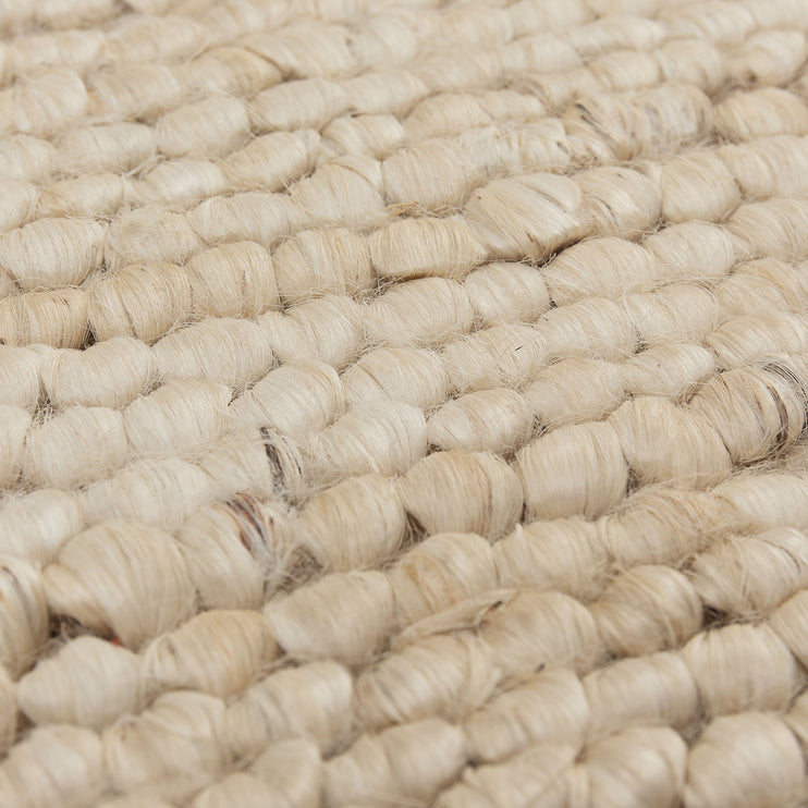 Salaya Rug ivory, 90% jute & 10% cotton | High quality homewares