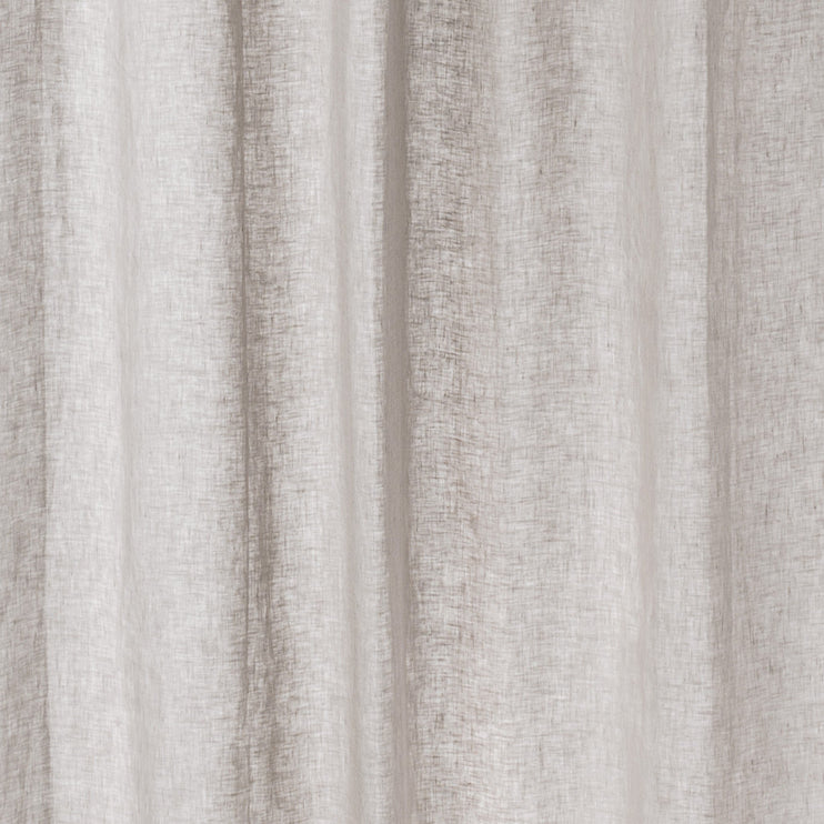 Vorhang Cuyabeno, Grau, 100% Leinen | URBANARA Vorhänge & Gardinen