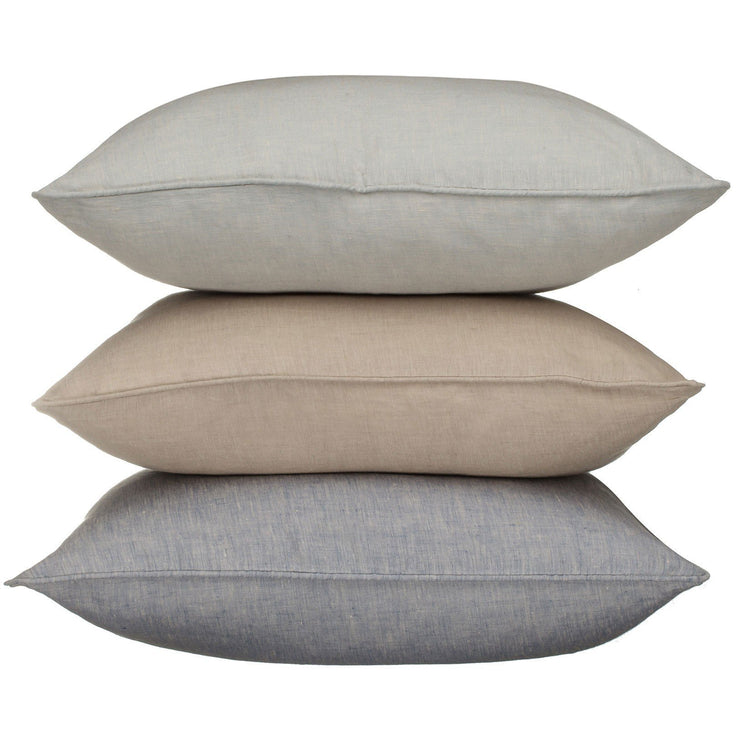 Kissenhülle Cuyabeno, Taupe, 100% Leinen | Hochwertige Wohnaccessoires