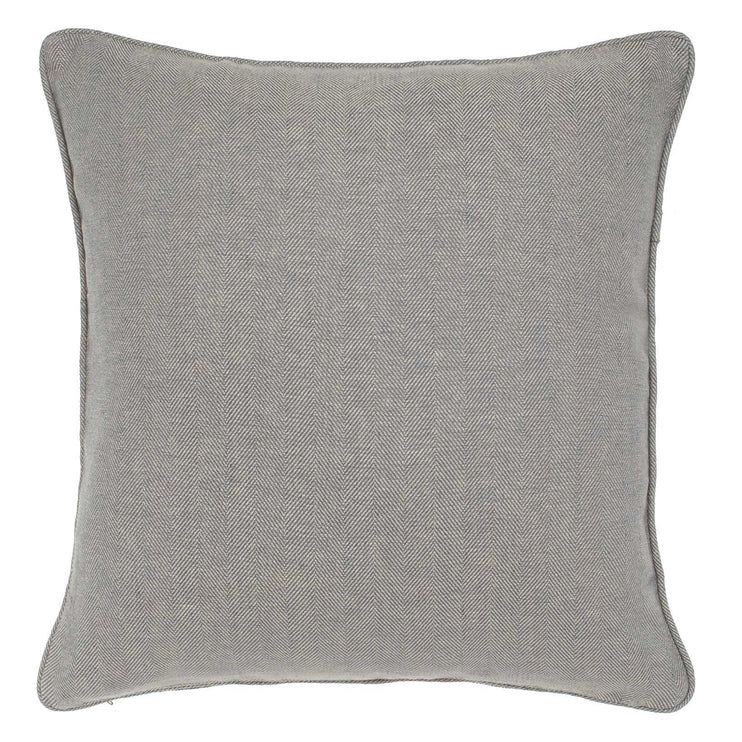 Vinstra cushion cover, blue & beige, 100% linen