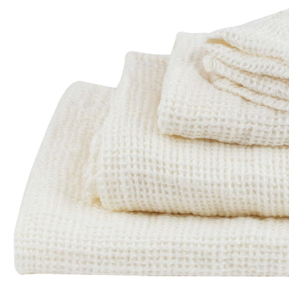 Gemischtes Handtuch Set Nerisin Naturweiß | Schöne Ideen für Ihr Zuhause | URBANARA