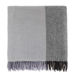 Caracas Merino Blanket black & grey & cream, 100% merino wool