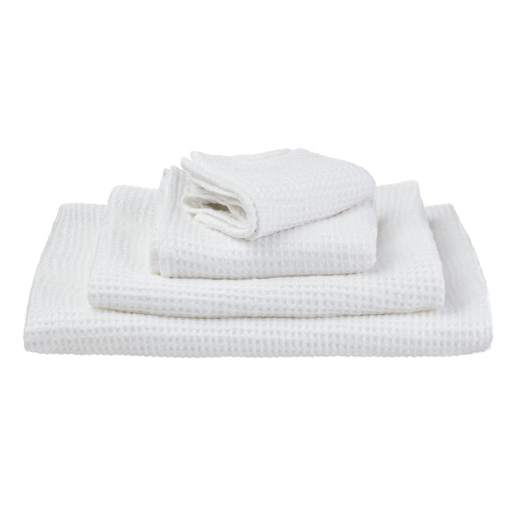Neris hand towel, white, 100% linen