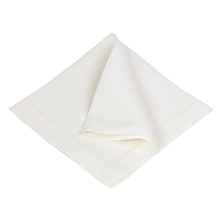 Cavaillon table runner, white, 100% linen | URBANARA table runners