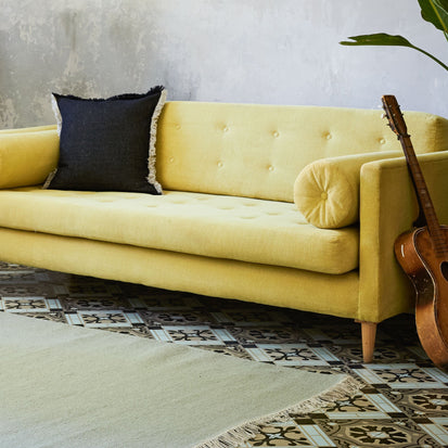 Light green grey Manu Teppich | Home & Living inspiration | URBANARA