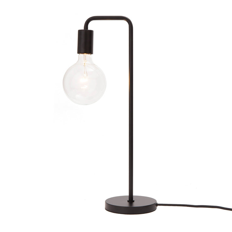 Tischlampe Vida, Schwarz, 100% Edelstahl | URBANARA Tischleuchten