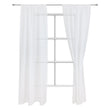 Fana curtain, white, 100% linen