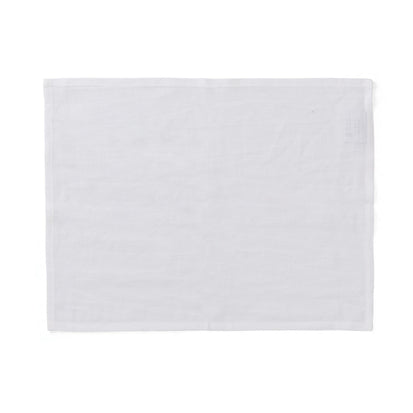 Tischset Teis, Weiß, 100% Leinen
