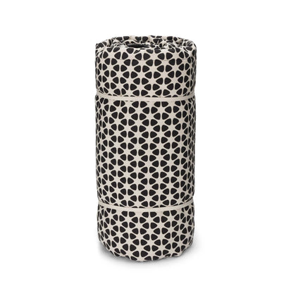 Picknickdecke Saldanha in Schwarz & Natur | Schöne Ideen für Ihr Zuhause | URBANARA