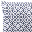 Viana cushion cover, blue grey & white, 100% cotton | URBANARA cushion covers