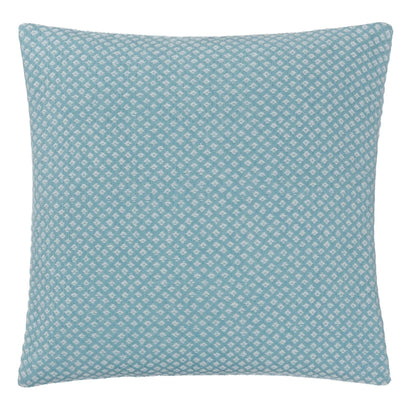 Alashan cushion cover, mint & cream, 100% cashmere wool