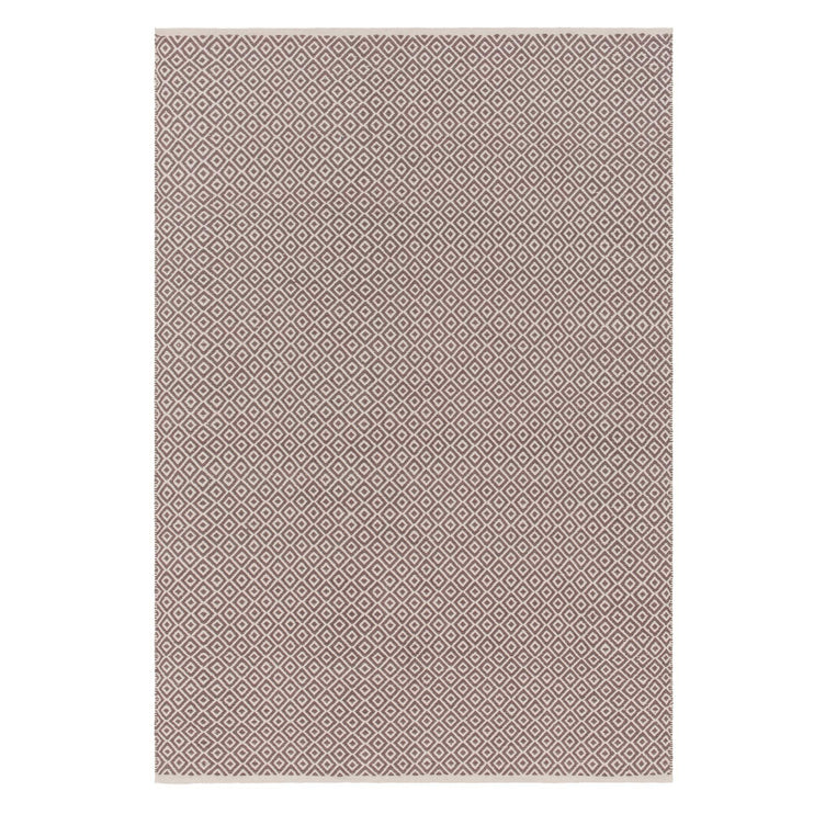 Tenali rug, grey & off-white, 100% cotton | URBANARA cotton rugs