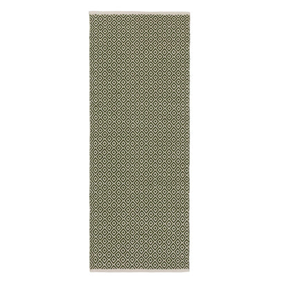 Olive green & Off-white Tenali Läufer | Home & Living inspiration | URBANARA