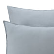 Bellvis pillowcase, green grey, 100% linen | URBANARA linen bedding