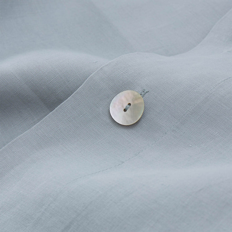 Bellvis pillowcase, green grey, 100% linen |High quality homewares