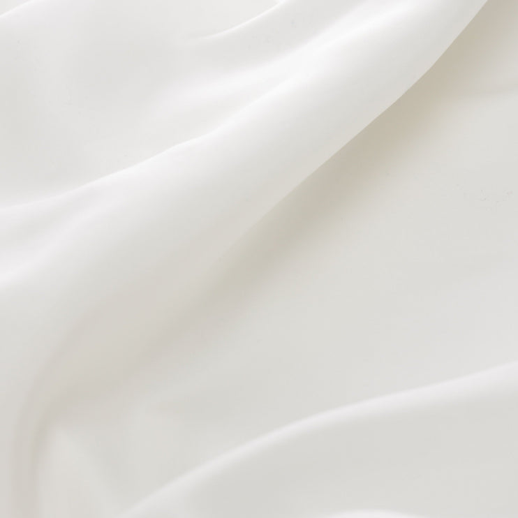 Lucca duvet cover, off-white, 100% silk | URBANARA silk bedding