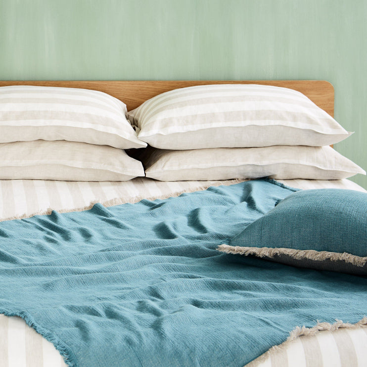 Decke Alkasin Graugrün & Steingrau | Schöne Ideen für Ihr Zuhause | URBANARA