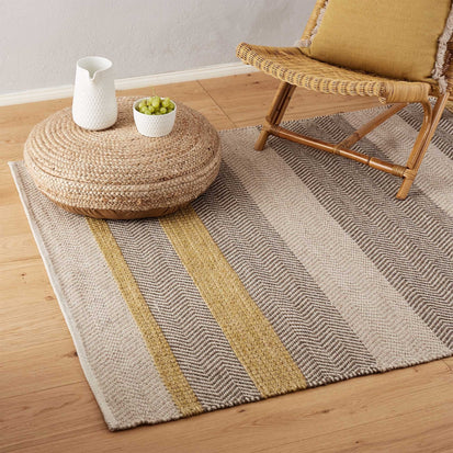 Ochre & Beige & Light brown Alto Teppich | Home & Living inspiration | URBANARA