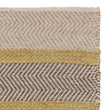 Alto rug, ochre & beige & light brown, 35% wool & 35% cotton & 30% viscose