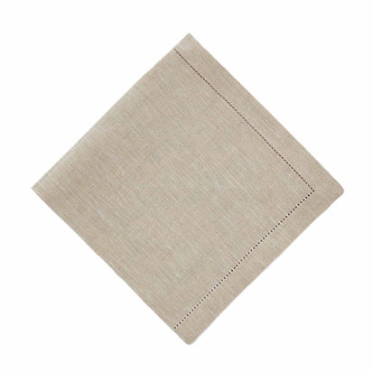 Serviette Cavaillon, Gold & Natur, 87% Leinen & 13% Lurex