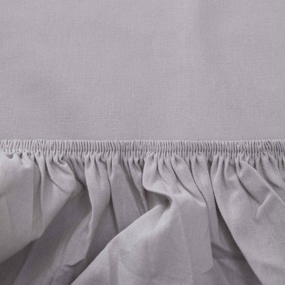 Spannbettlaken Luzin Hellgrau | Schöne Ideen für Ihr Zuhause | URBANARA