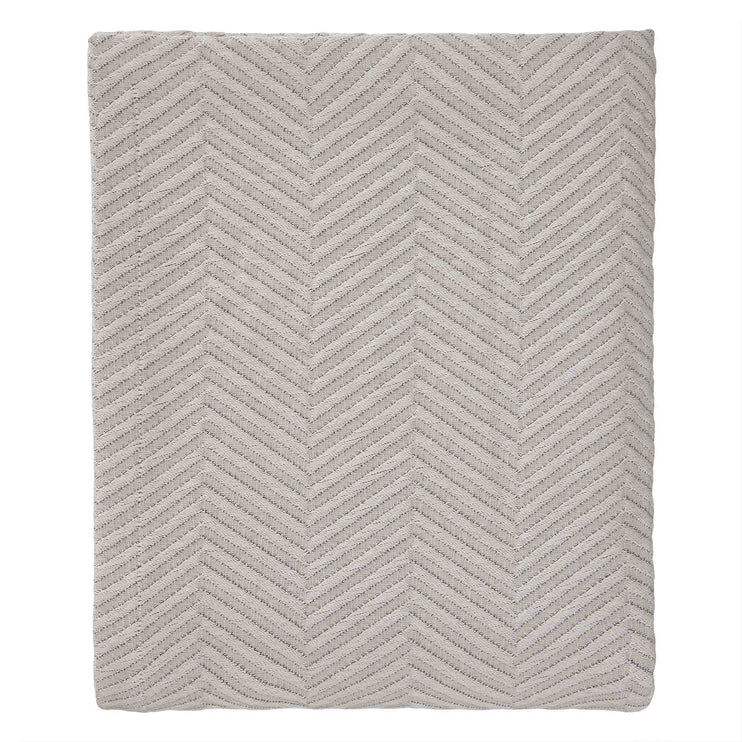 Lixa bedspread, grey melange, 100% cotton