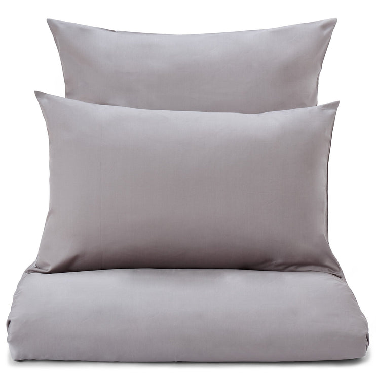 Millau duvet cover, grey, 100% cotton