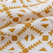 Arouca Pillowcase white & mustard, 100% cotton | High quality homewares