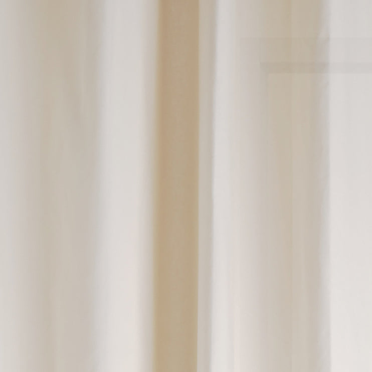 Vorhang Litang, Naturweiß, 100% Baumwolle | URBANARA Vorhänge & Gardinen