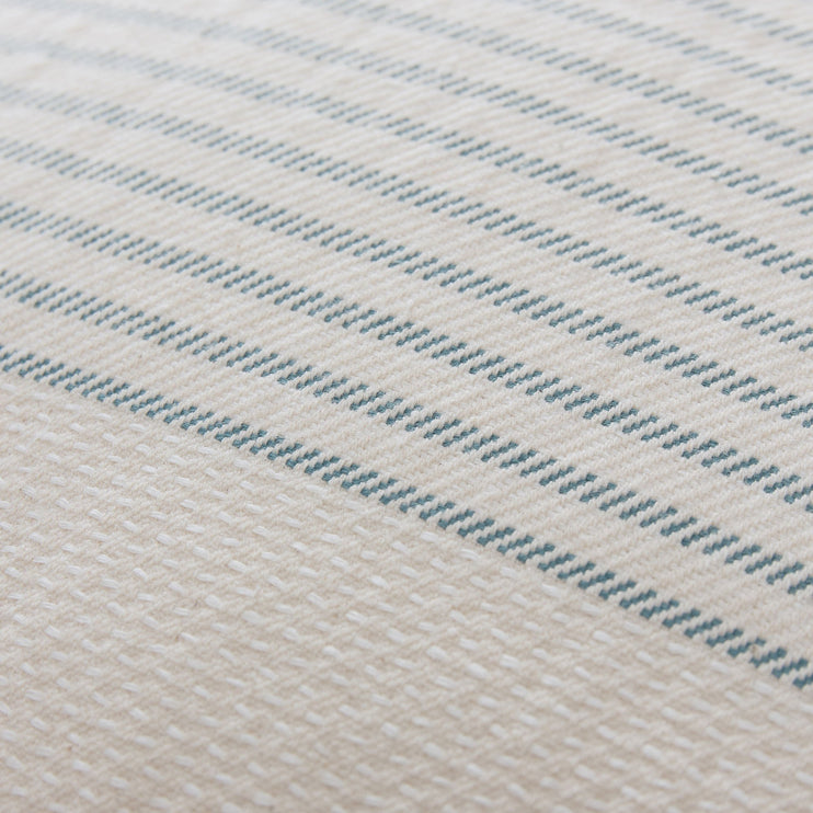 Kadan cushion cover in cream & grey green, 50% linen & 50% cotton |Find the perfect cushion covers