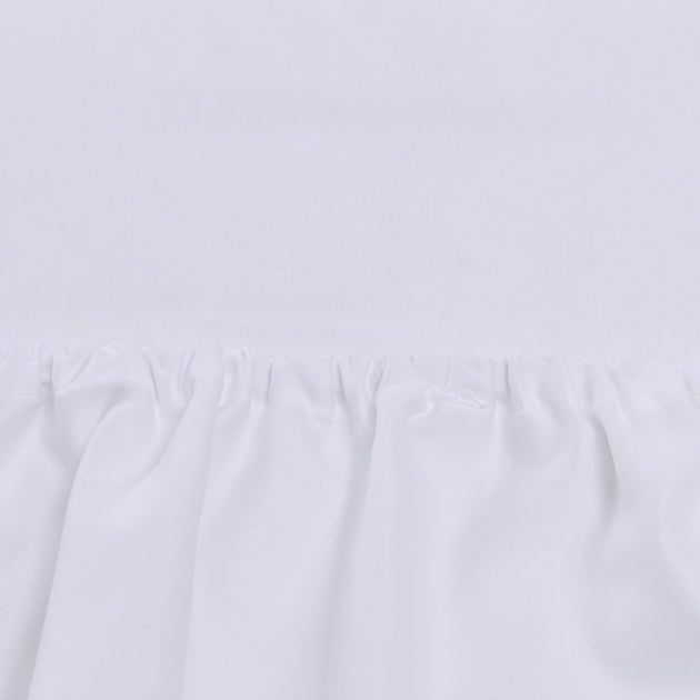 Vivy Deep Fitted Sheet in white | Home & Living inspiration | URBANARA