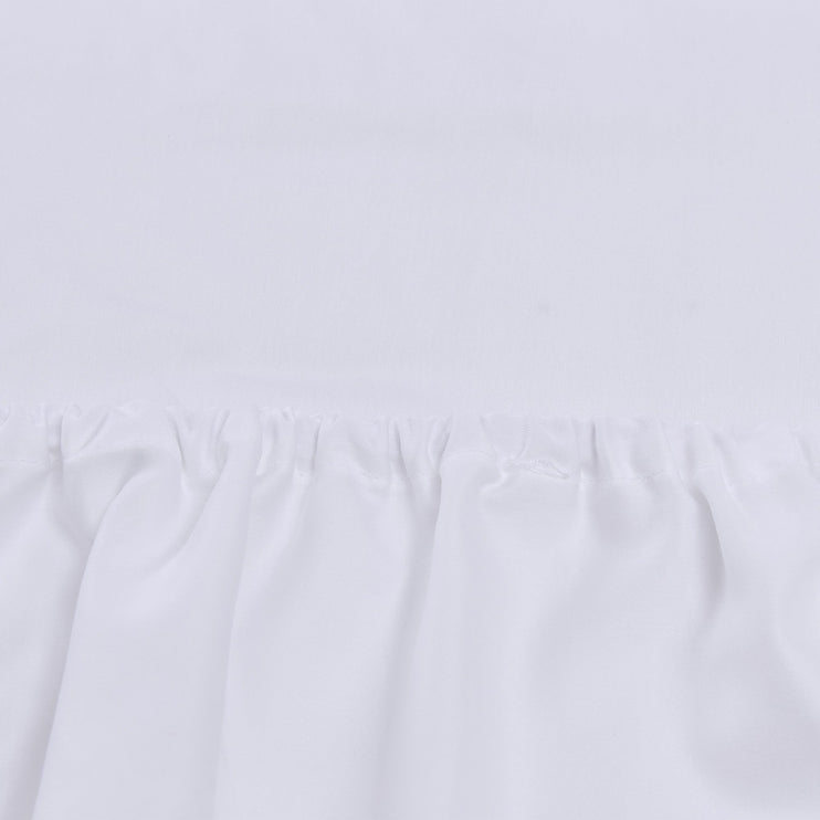 Vivy Deep Fitted Sheet in white | Home & Living inspiration | URBANARA