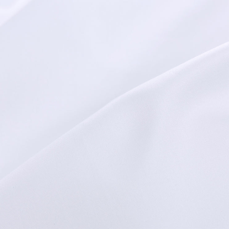 Vivy Deep Fitted Sheet white, 100% cotton | URBANARA fitted sheets