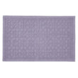 Qasita bath mat, light purple grey, 100% cotton