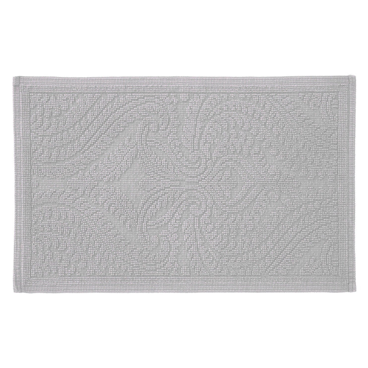Marvao bath mat, grey, 100% cotton