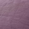 Kissenhülle Bellvis, Aubergine, 100% Leinen | Hochwertige Wohnaccessoires