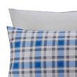 Natural & Blue & Black Cabril Bettdeckenbezug | Home & Living inspiration | URBANARA