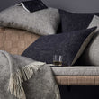 Dark blue & Grey Gotland Kissenhülle | Home & Living inspiration | URBANARA