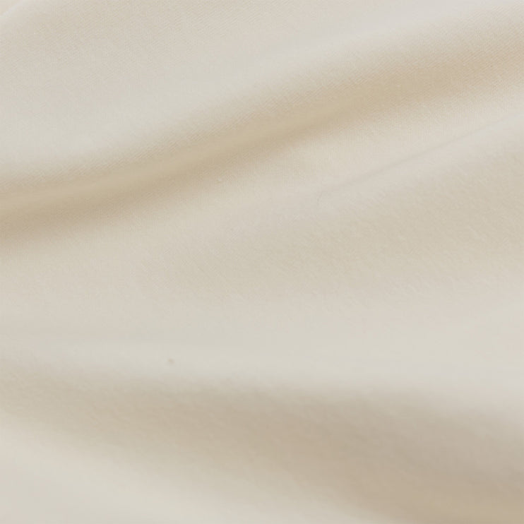Spannbettlaken Ferna, Creme, 95% Baumwolle & 5% Elasthan | URBANARA Spannbettlaken