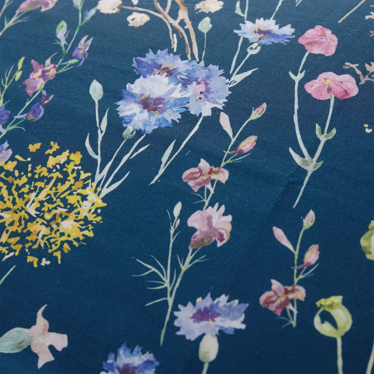 Laviano cushion cover, multicolour & dark blue, 100% cotton & 100% linen | URBANARA cushion covers