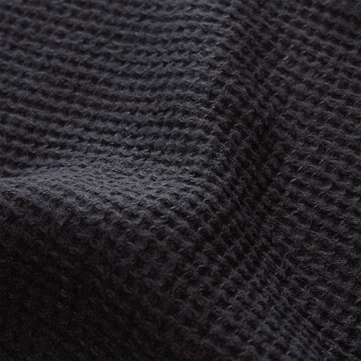 Neris hand towel, charcoal, 100% linen |High quality homewares