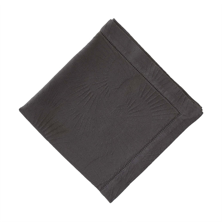 Serviette Espinho, Anthrazit, 100% Baumwolle